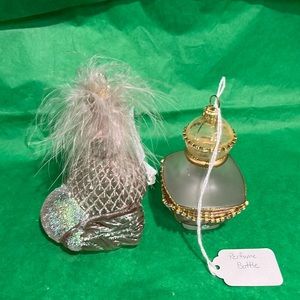 Glass blown handmade ornament